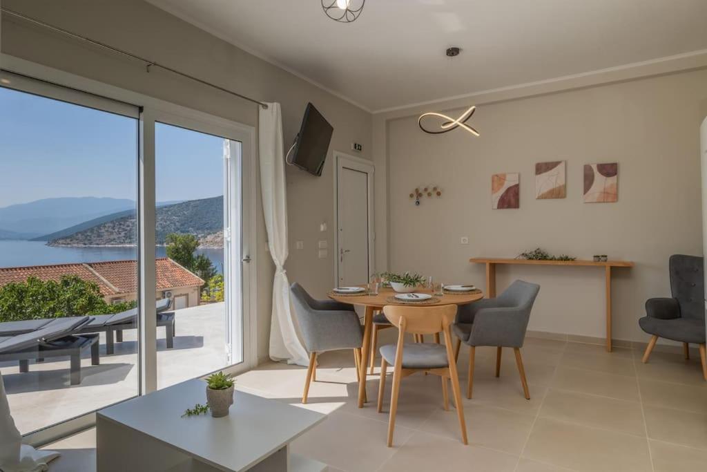 Maritina'S Apartments Amazing Sea View Agia Efimia Exteriör bild