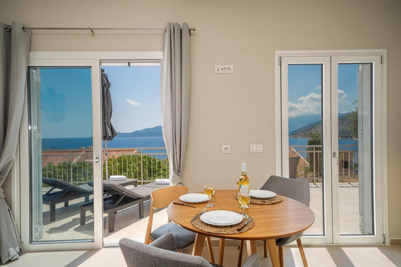 Maritina'S Apartments Amazing Sea View Agia Efimia Exteriör bild