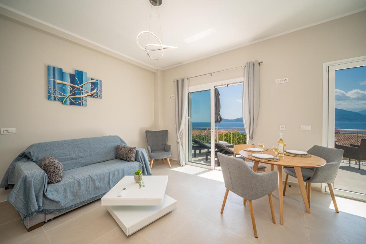 Maritina'S Apartments Amazing Sea View Agia Efimia Exteriör bild