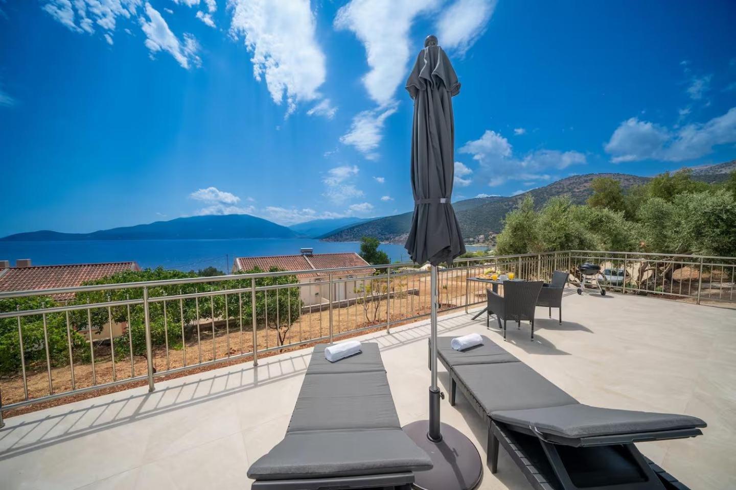 Maritina'S Apartments Amazing Sea View Agia Efimia Exteriör bild