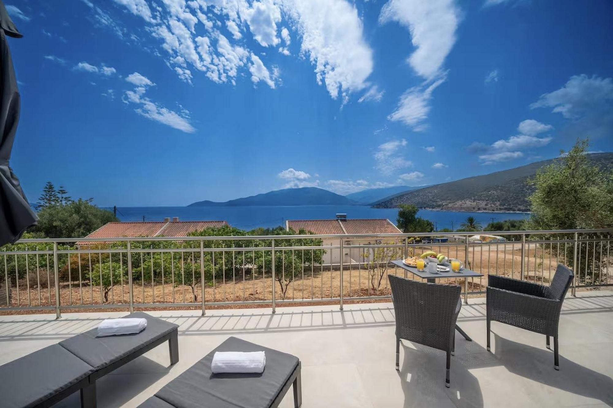 Maritina'S Apartments Amazing Sea View Agia Efimia Exteriör bild